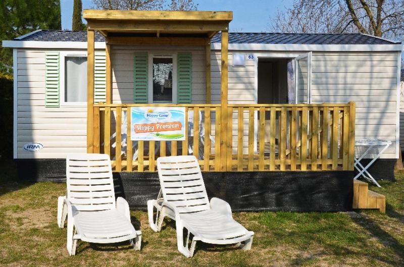 Happy Camp Mobile Homes In Camping Bella Italia Peschiera del Garda Exterior foto